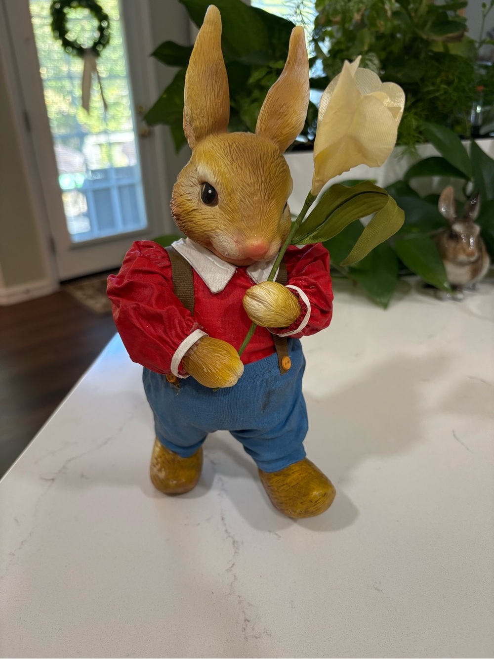 Vintage 1990 Possible Dreams Sunrise Easter Bunny Figurine